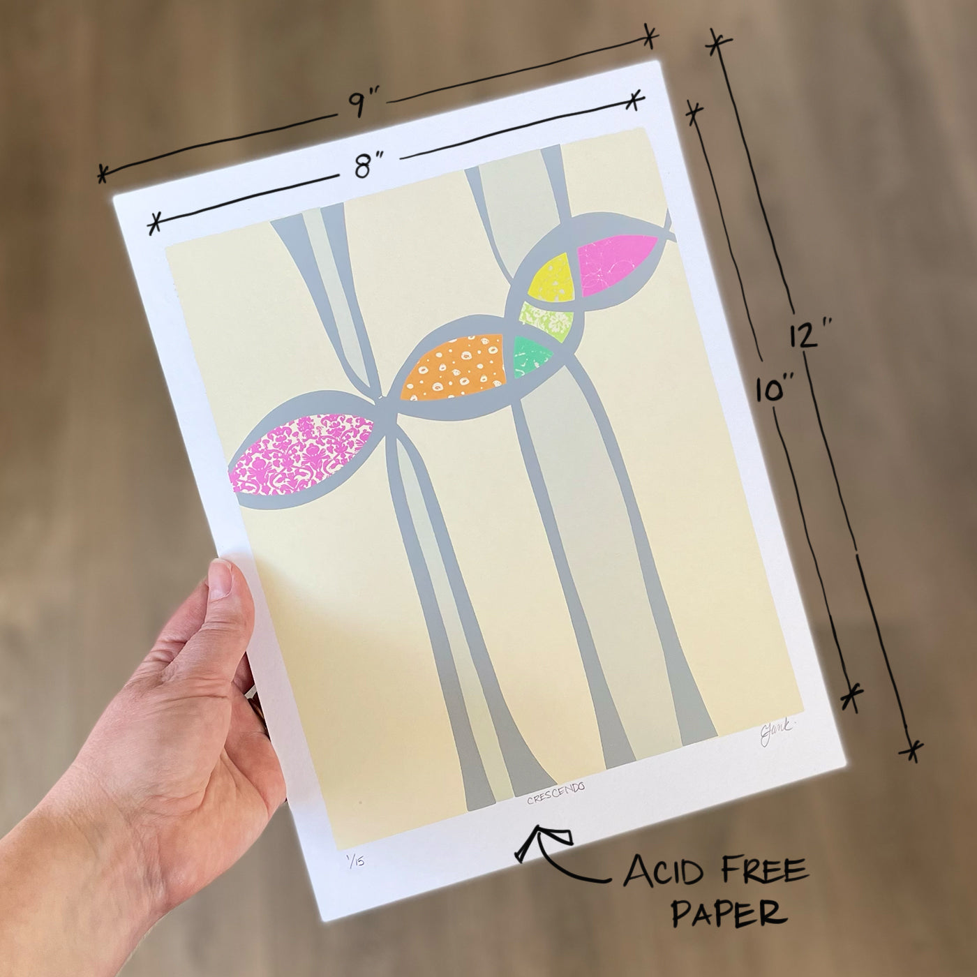 Dimensions Crescendo Print Far From Shore